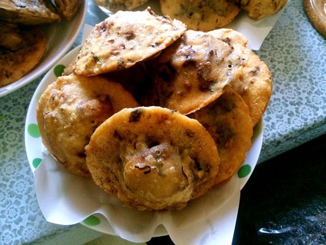 习惯①苆做的炸海蛎饼