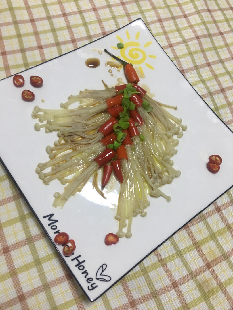 ㊗️新年开运菜🌶炮竹金针菇💥小白零失败