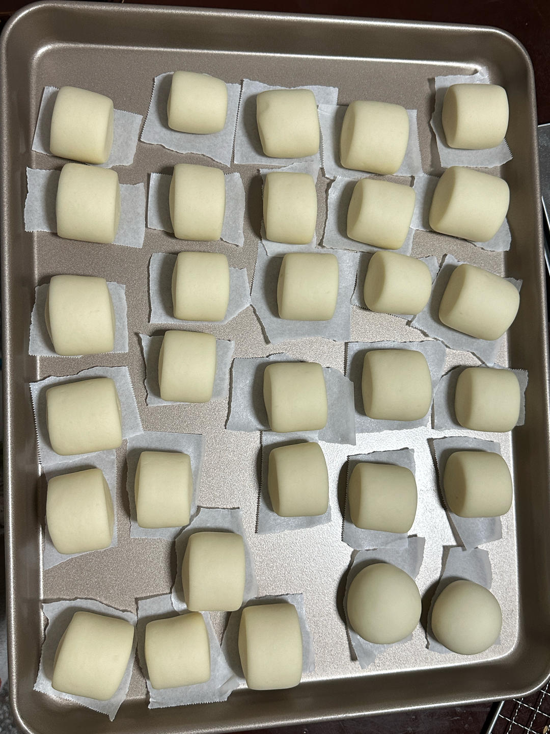 超萌牛奶刀切小馒头【一口一个】