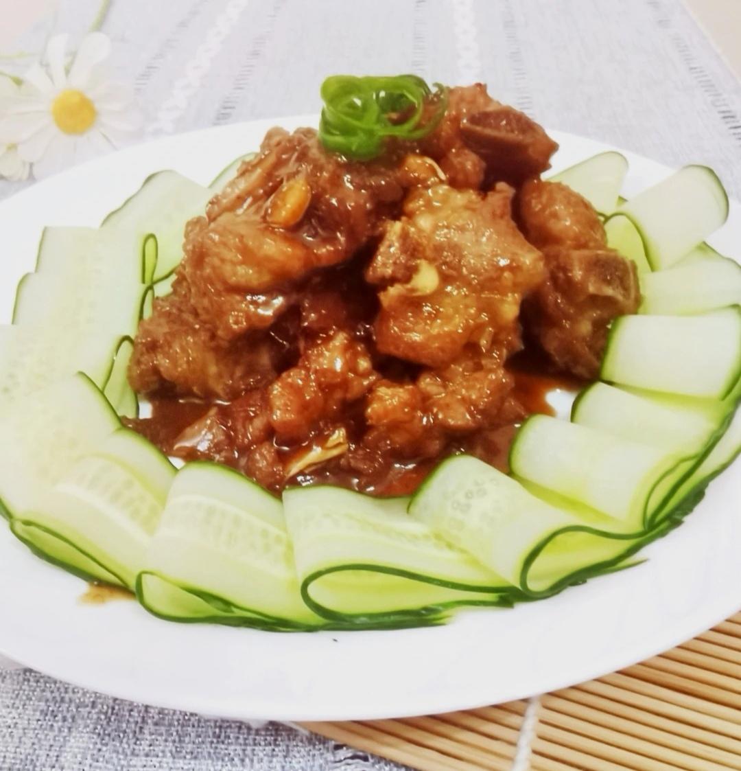 家常菜｜陈皮话梅排骨