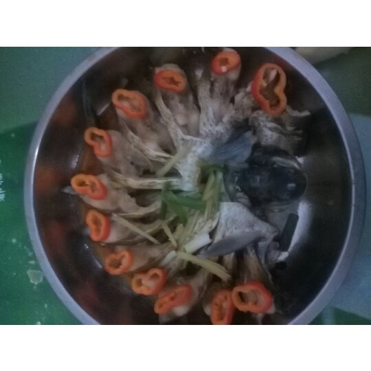 孔雀开屏清蒸鱼