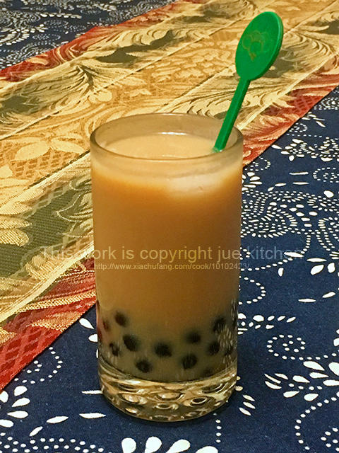 自制珍珠冰橙汁