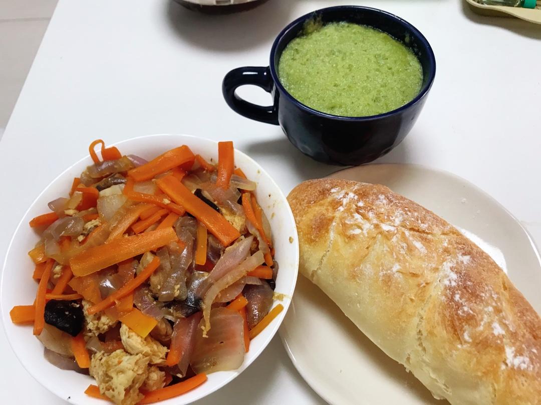 ✨炒三丝🧡胡萝卜香菇木耳-低脂低卡