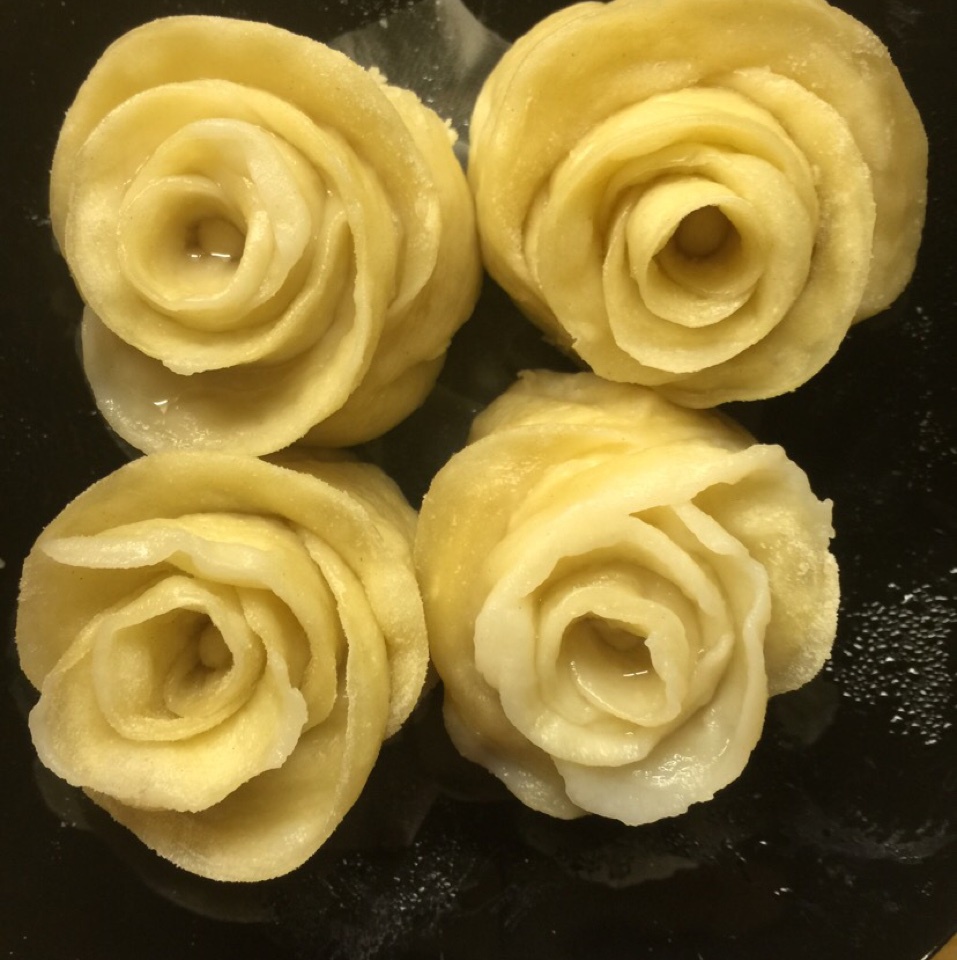 玫瑰花馒头