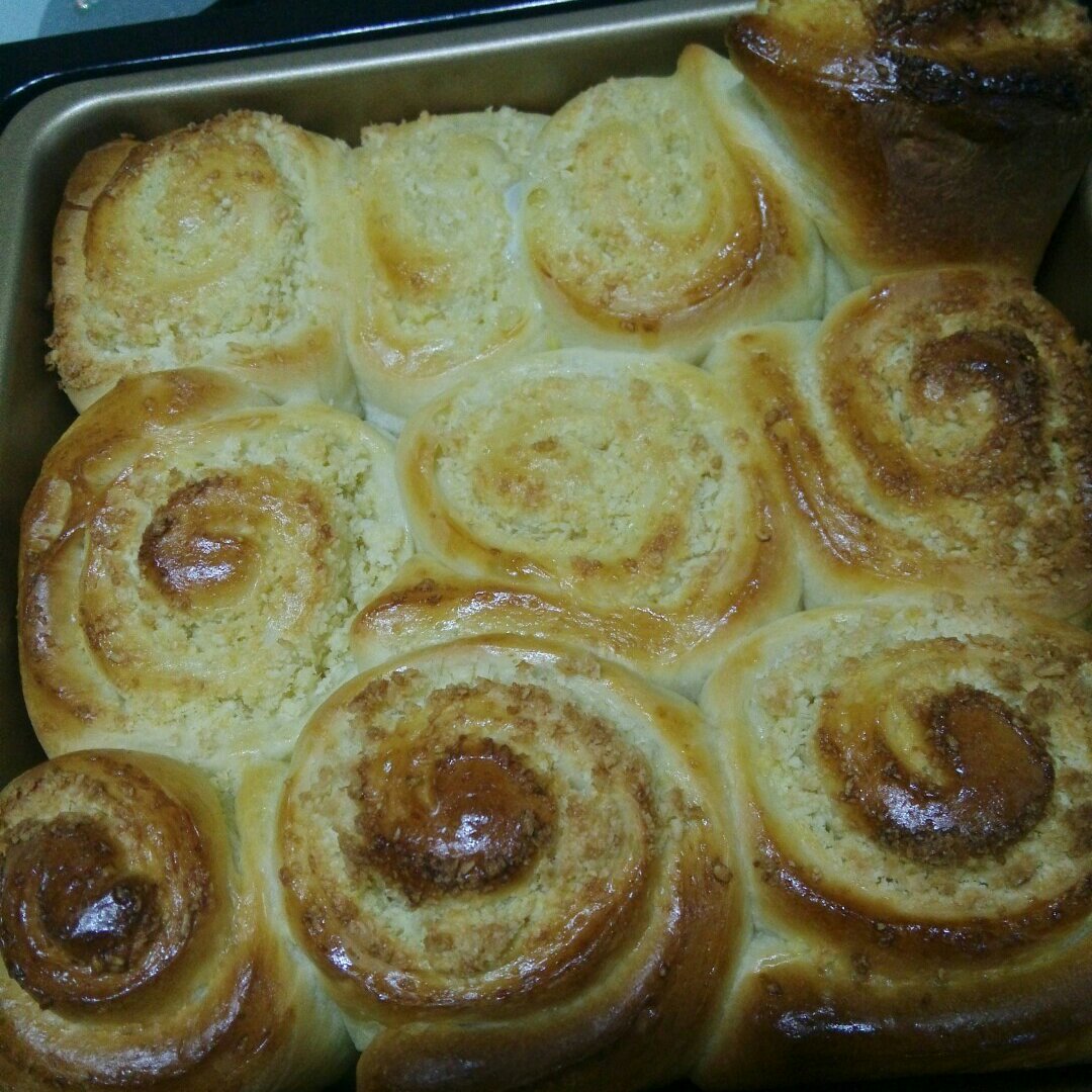 椰蓉面包卷