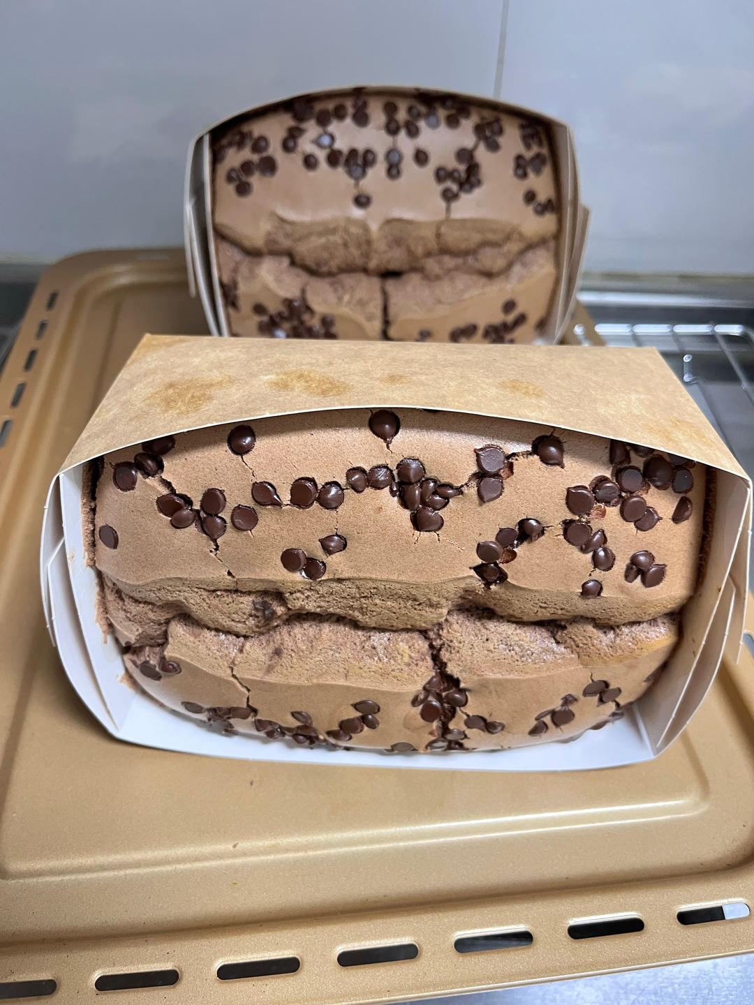 巧克力金枕蛋糕㊙️无泡打粉一次成功零失败