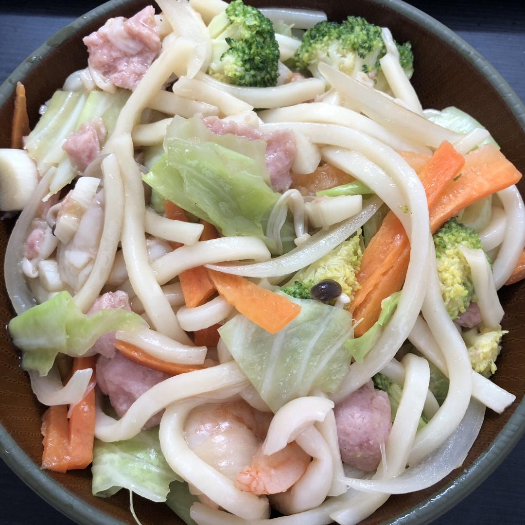 快手炒乌冬