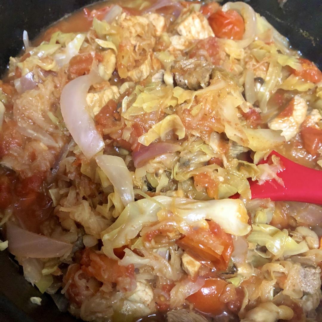 番茄酸菜牛肉乱炖丨健康·三餐