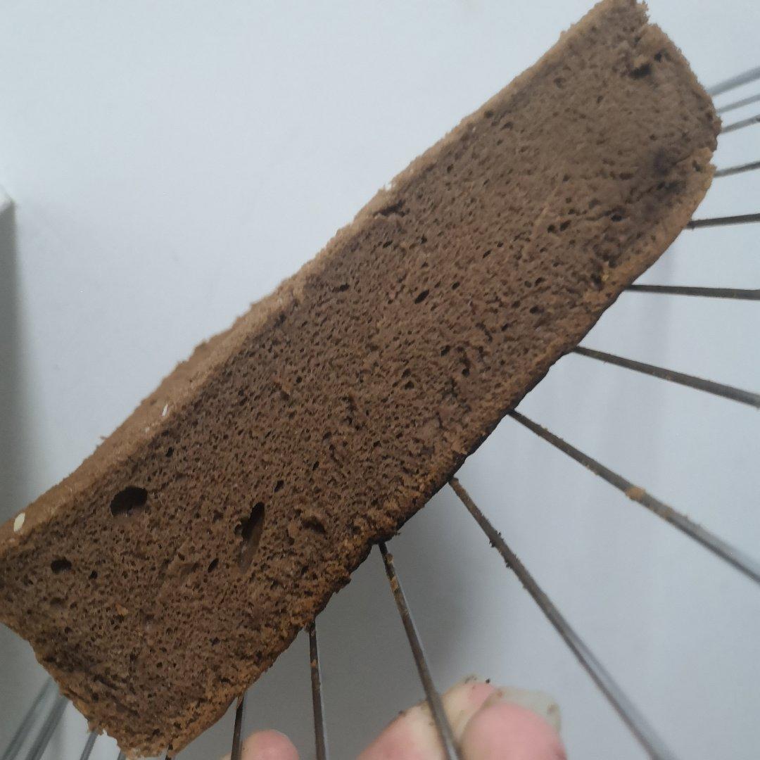 可可戚风蛋糕～8寸～百分百成功