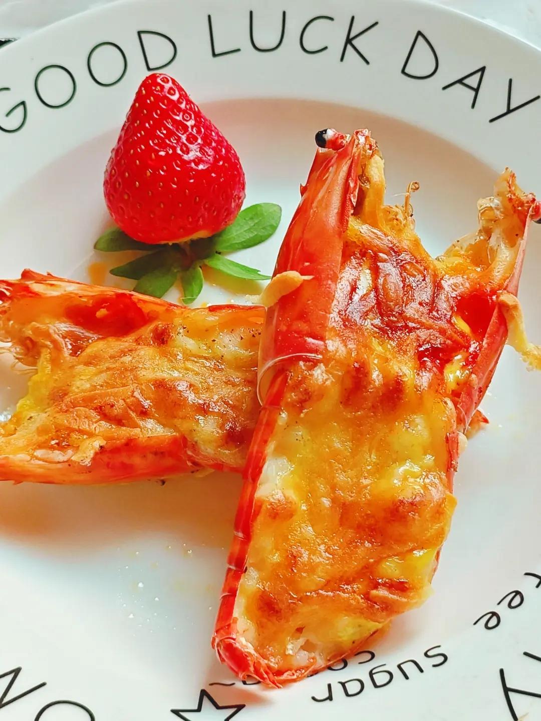 芝士沙拉酱焗大虾