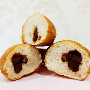 木薯韧性面包之蜜豆贝果的做法 步骤4