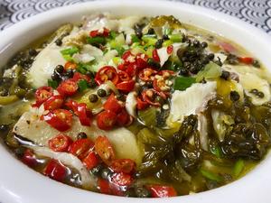 重庆酸菜鱼（一定要用猪油炒料哟）的做法 步骤24