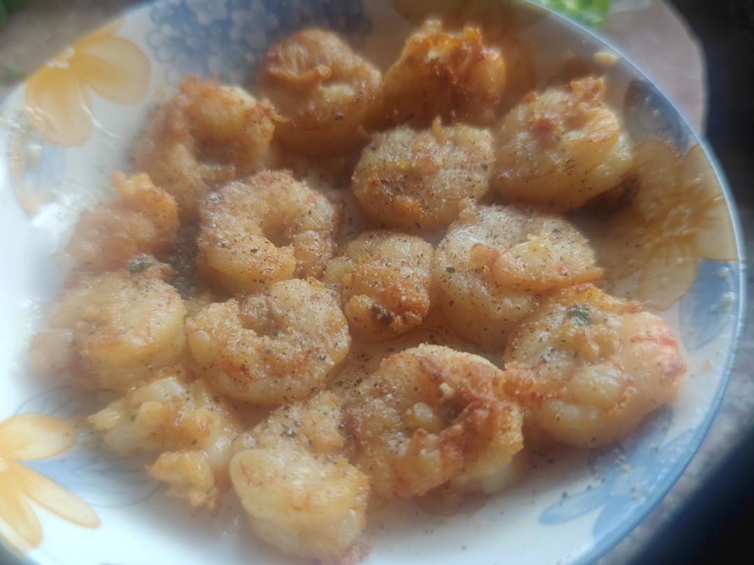 椒盐虾仁