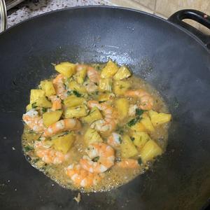 泰式菠萝虾（无彩椒版本）的做法 步骤5