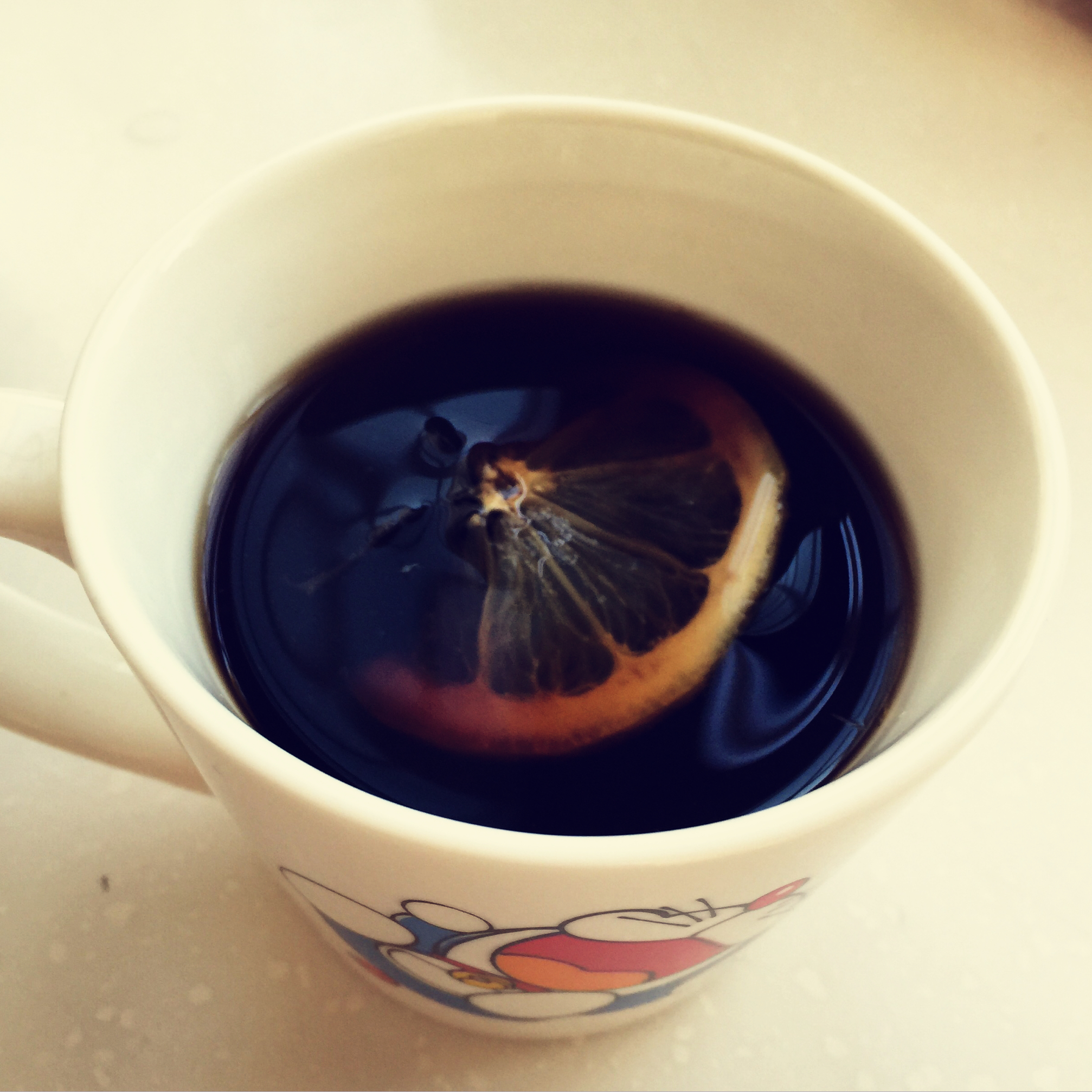 柠檬可乐生姜茶