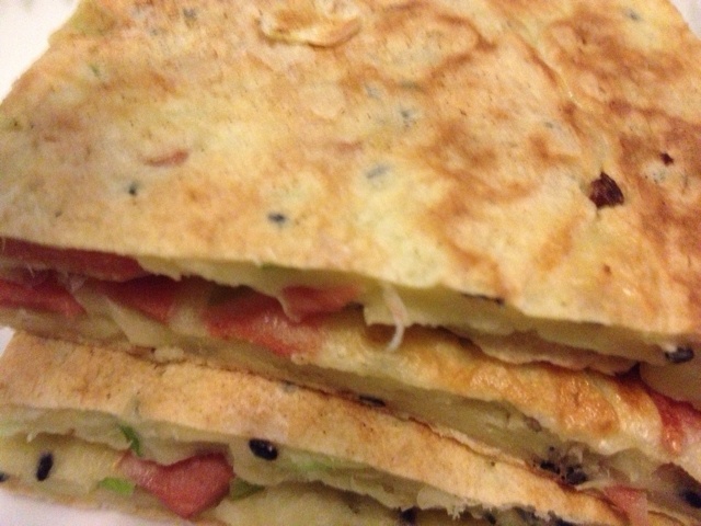 葱花鸡蛋饼