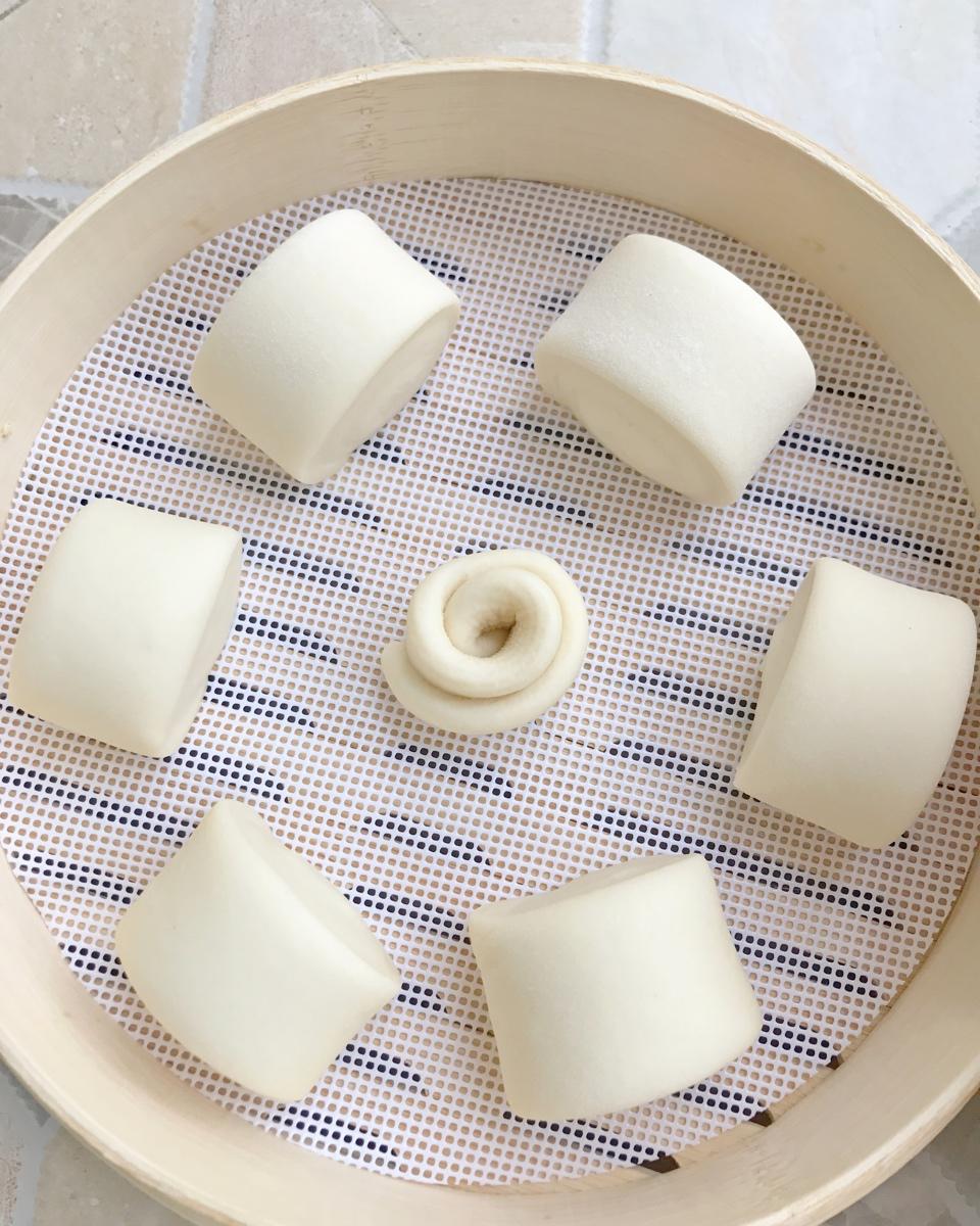 细腻光滑一次发酵牛奶馒头