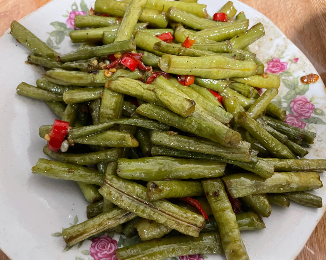 清炒豆角