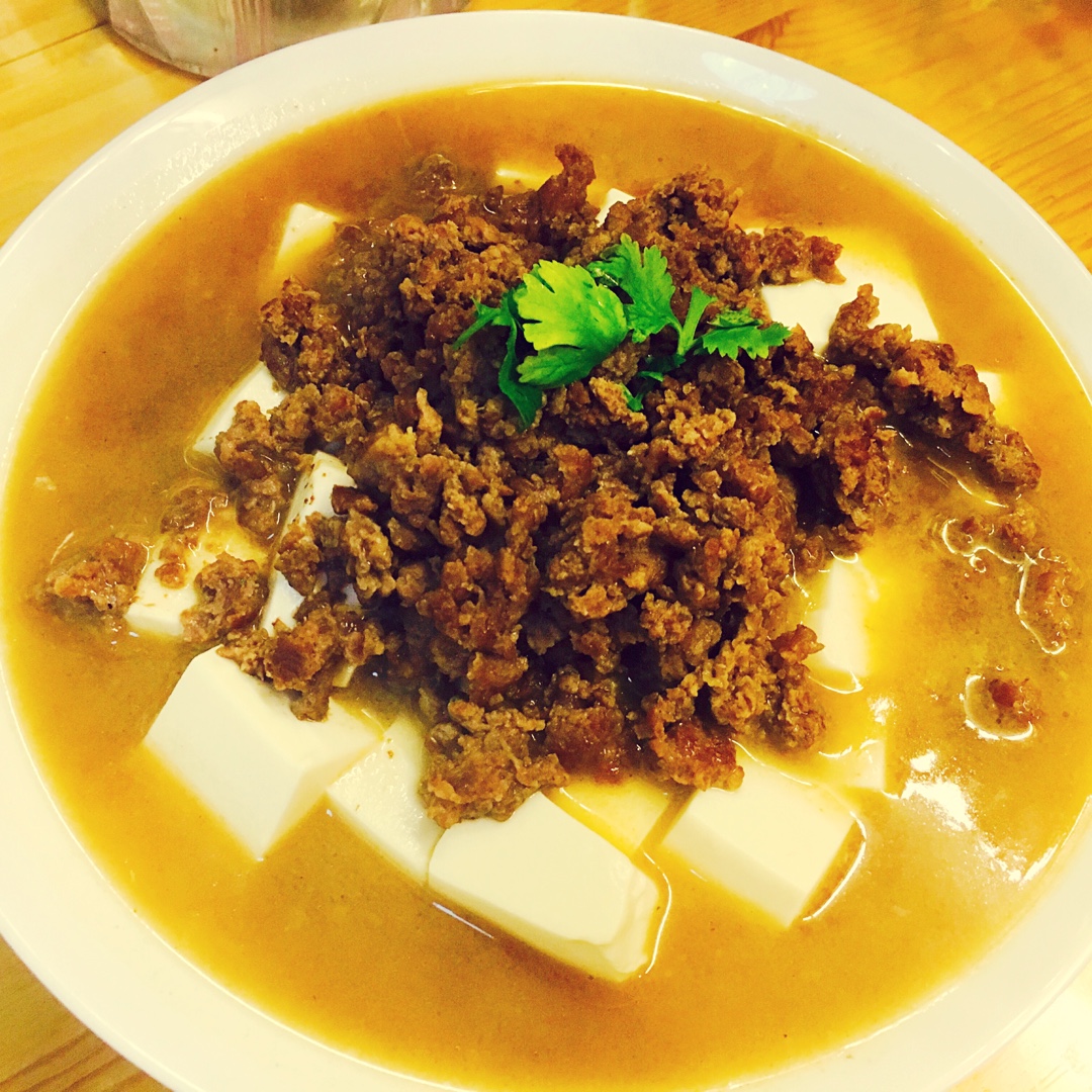 肉末蒸豆腐
