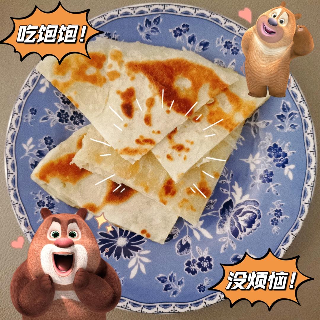 烙饼不硬的小窍门 掌握了你也能看出柔软多层凉了不硬的小油饼