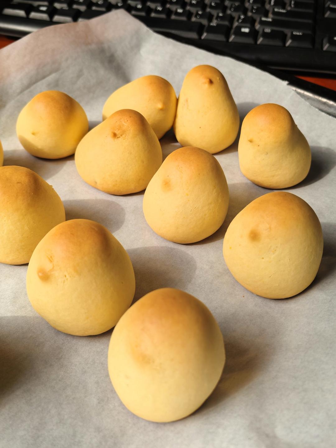 消耗炼乳｜做一窝胖嘟嘟小鸡烧果子