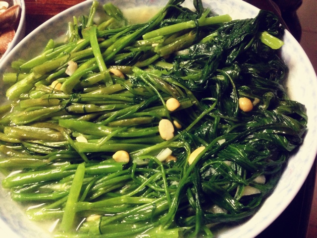 普宁豆酱炒空心菜