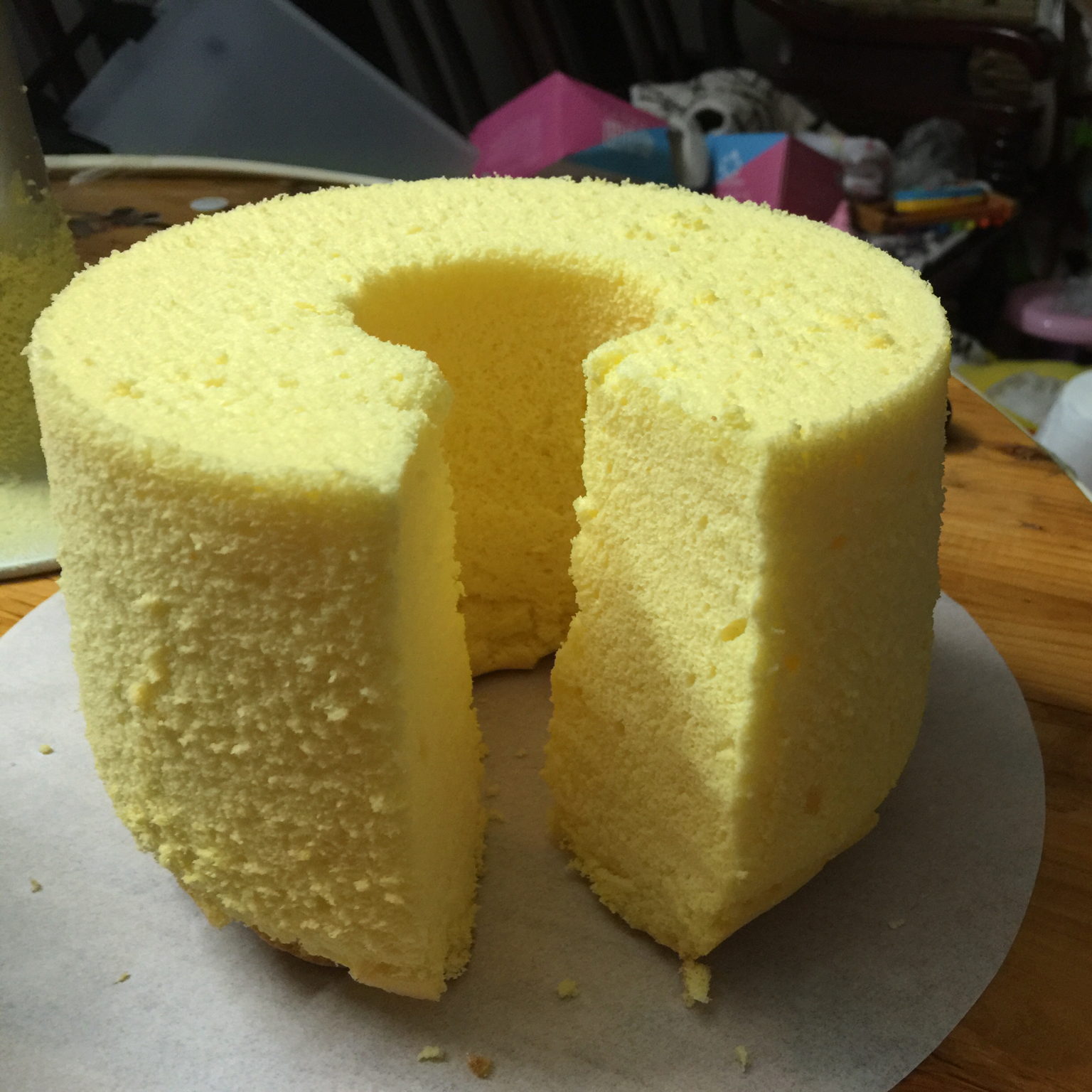 百香果戚风蛋糕