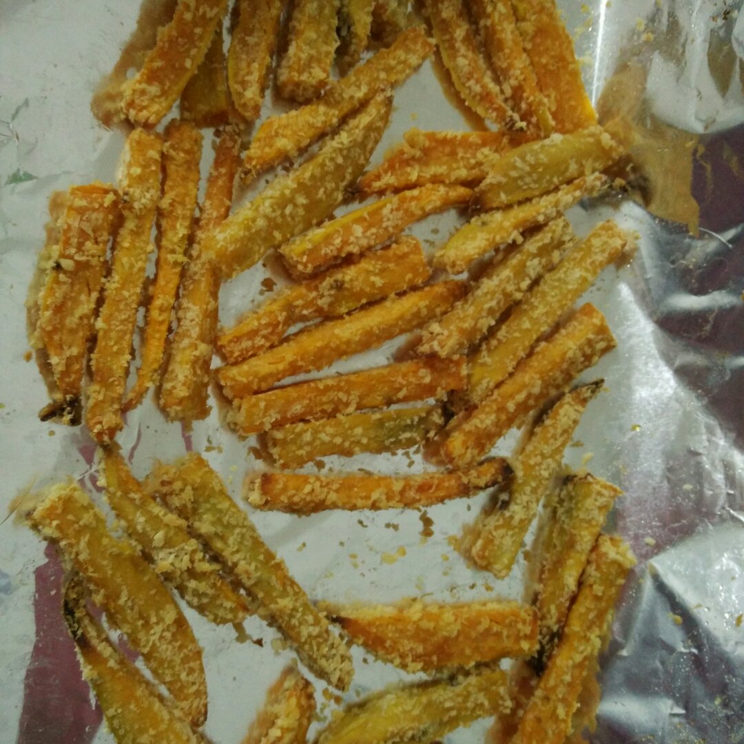 【健身厨男】椰香红薯条