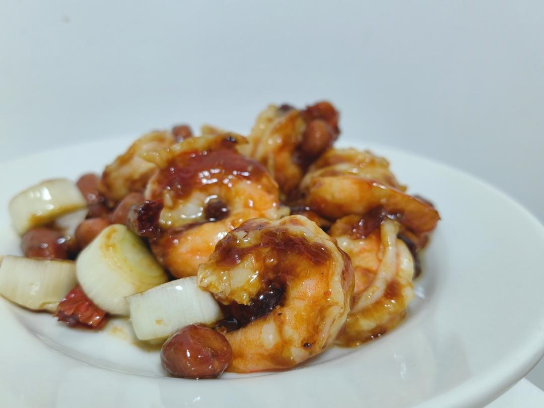 殿堂级的宫保虾球