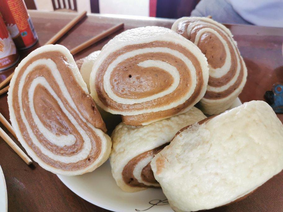 牛奶巧克力馒头卷