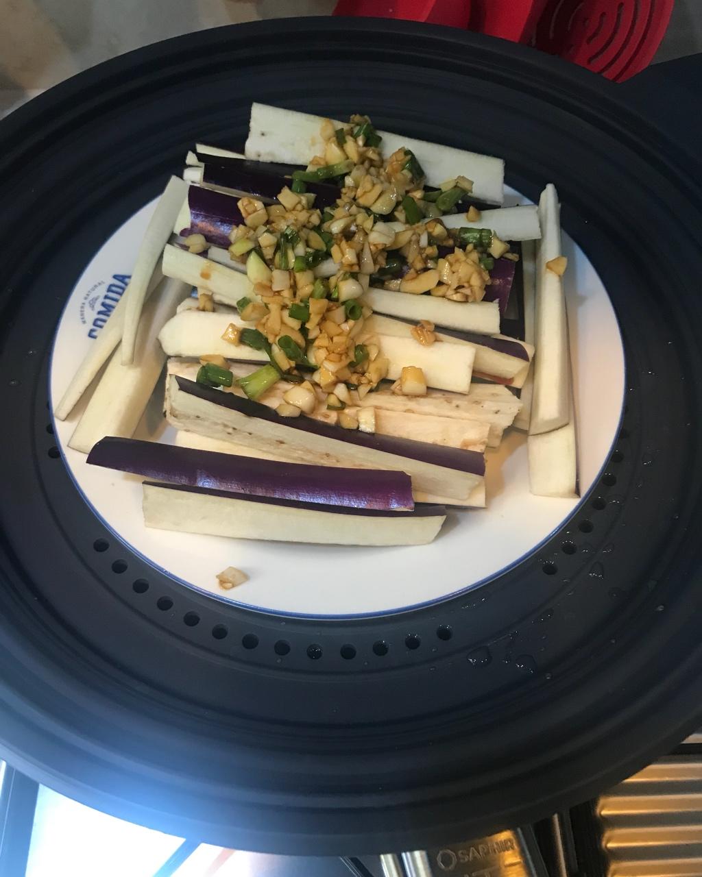 蒸茄子