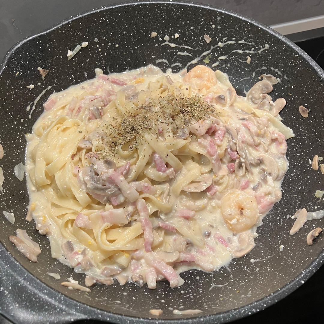 奶油培根意大利面 - Creamy Beacon Linguine
