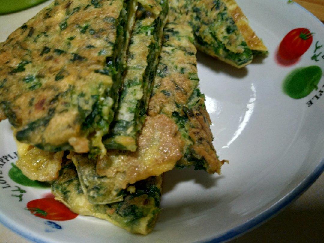 低脂菠菜蛋饼