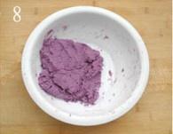 紫薯芝麻饼的做法 步骤8