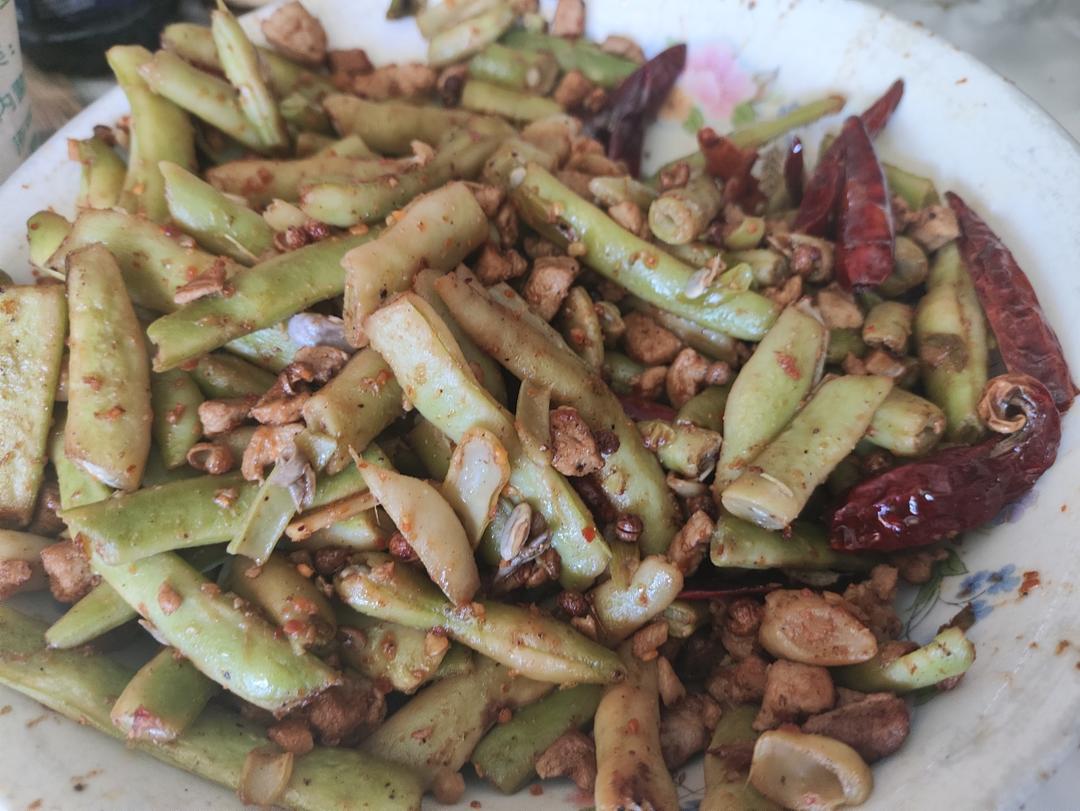 家庭版干煸豆角