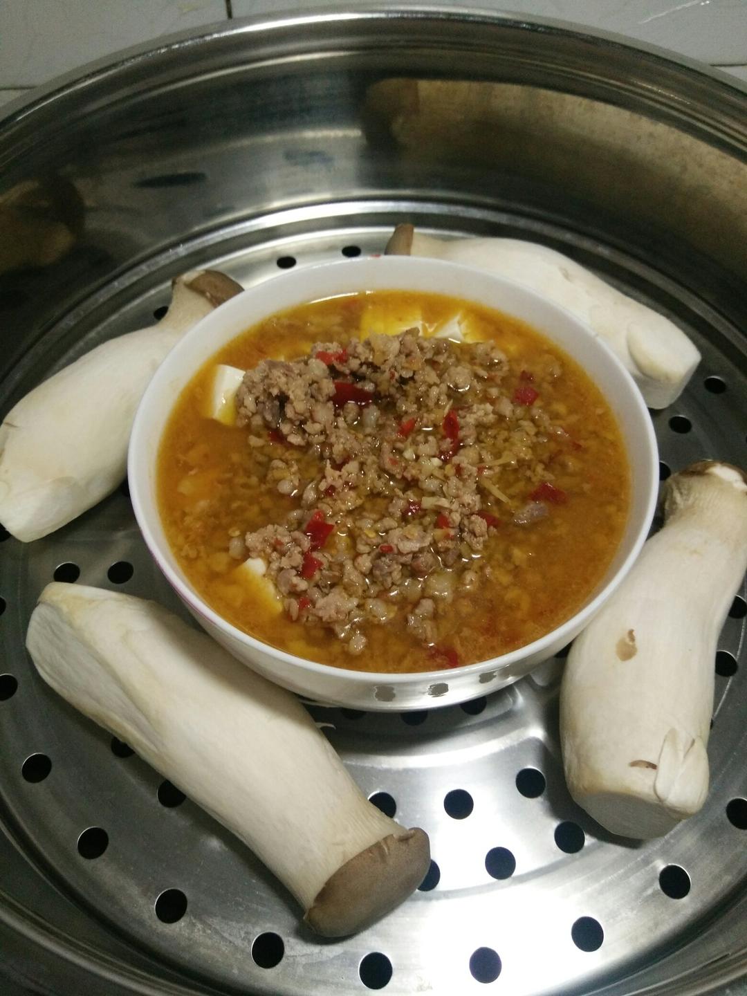 肉末蒸豆腐