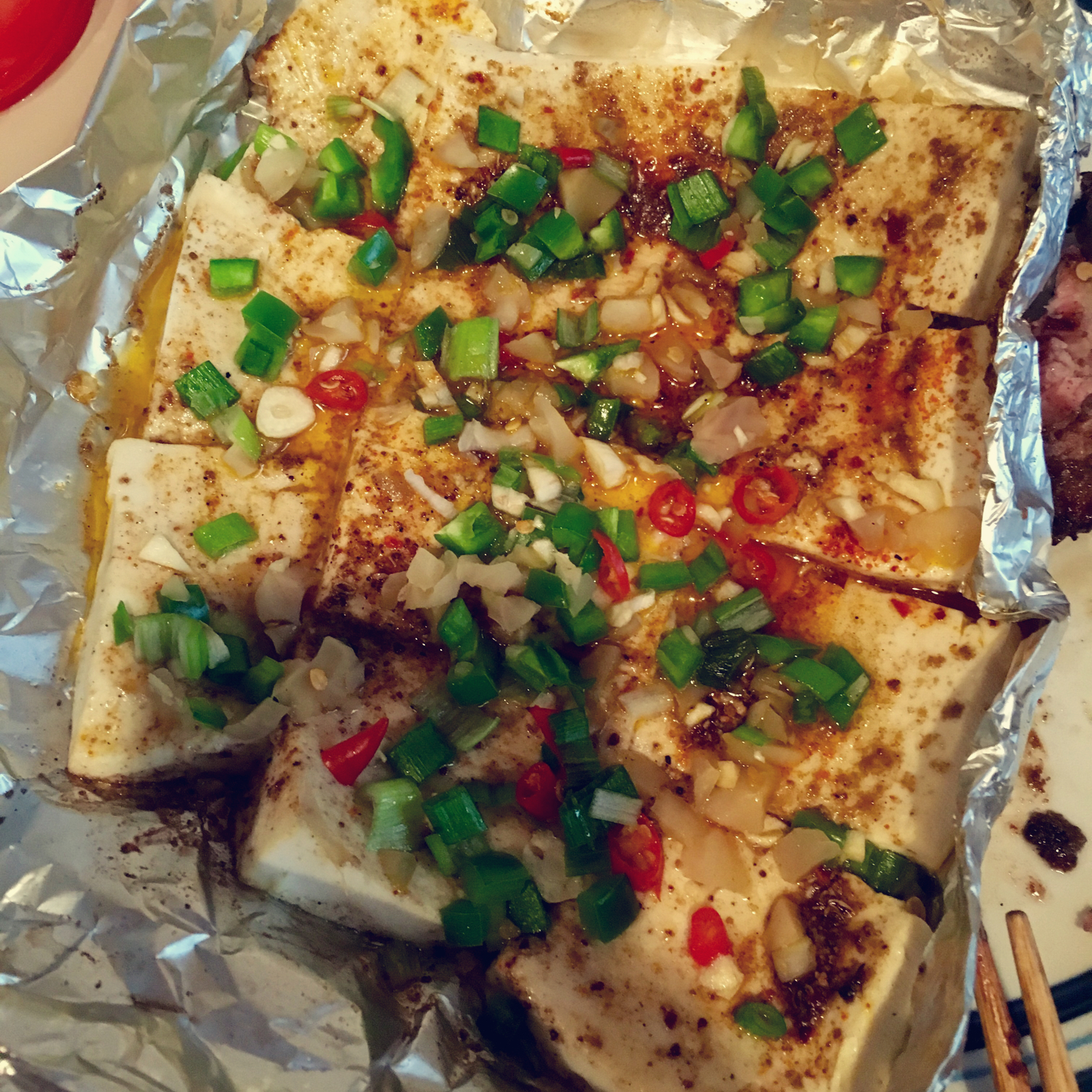 烤豆腐