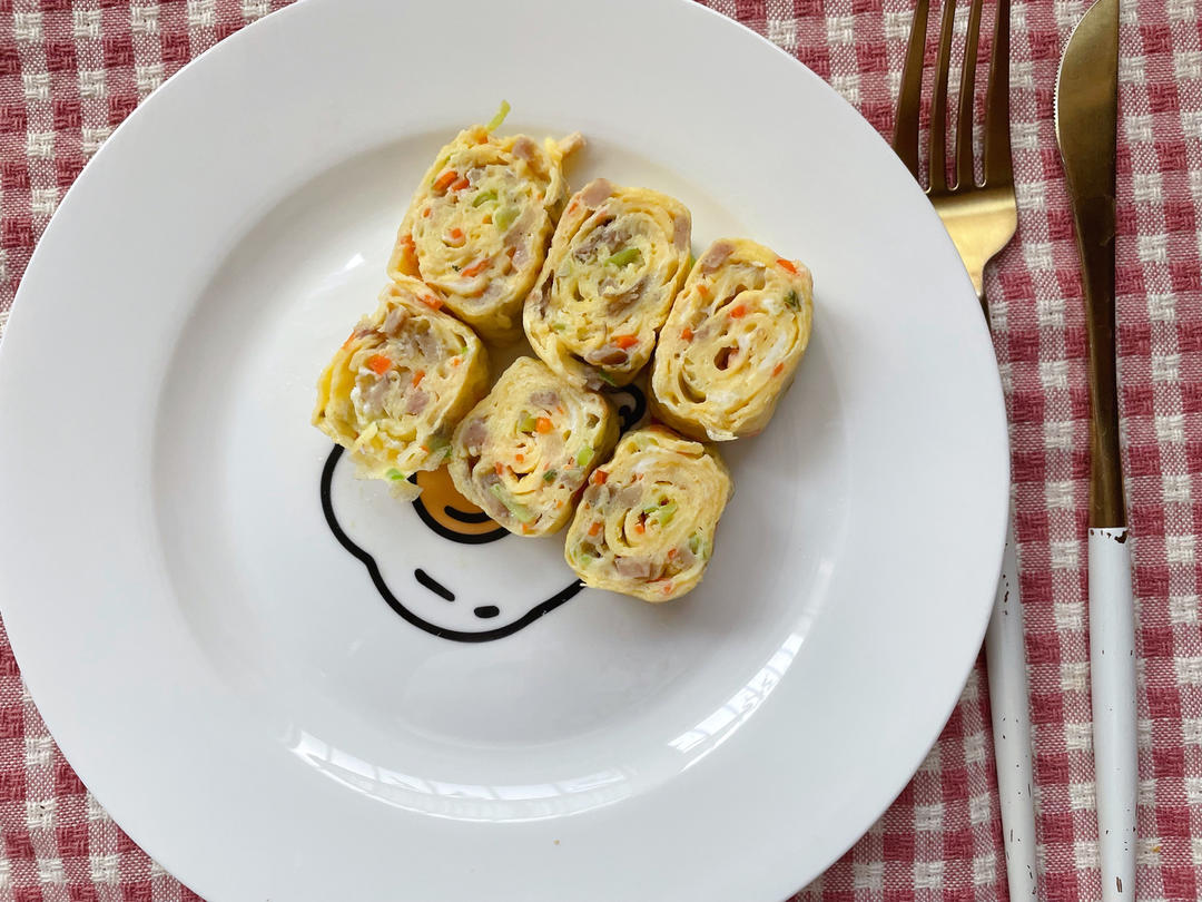 低脂高蛋白，高颜值巨好吃的早餐日式厚蛋烧、玉子烧、鸡蛋卷