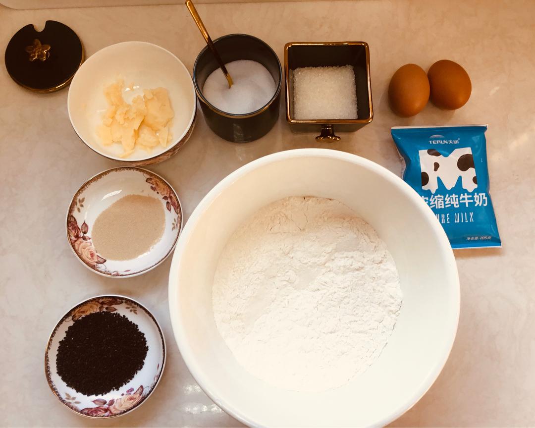 纯奶手撕吐司的做法 步骤1