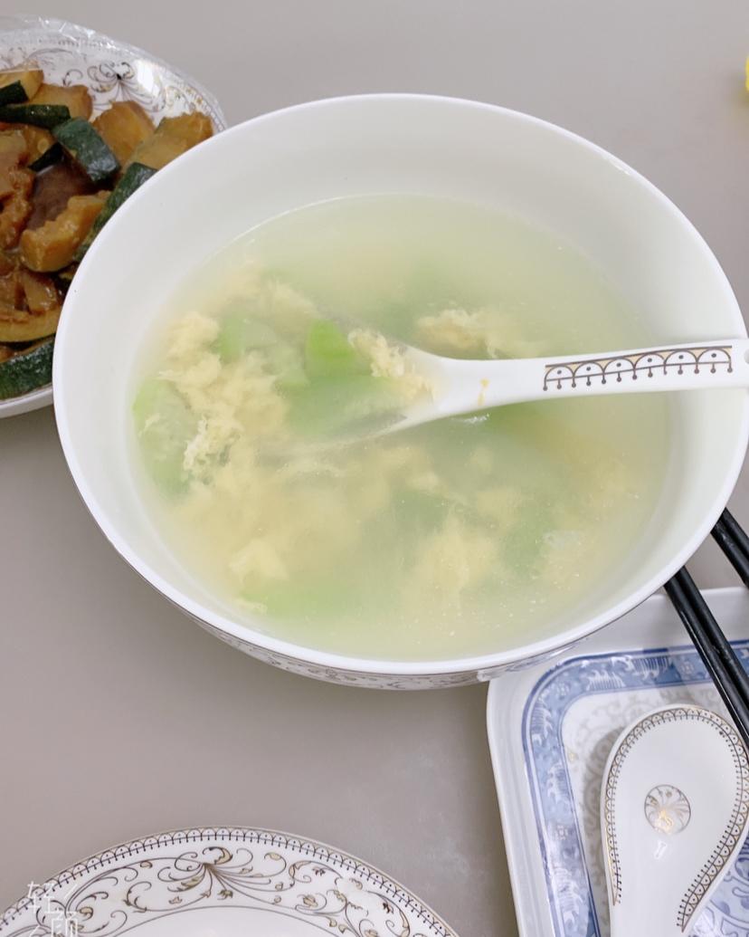丝瓜蛋汤