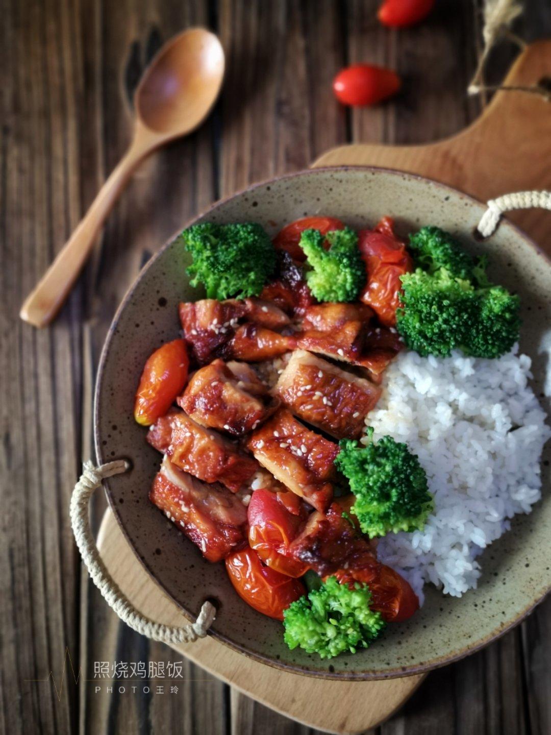 照烧鸡腿饭