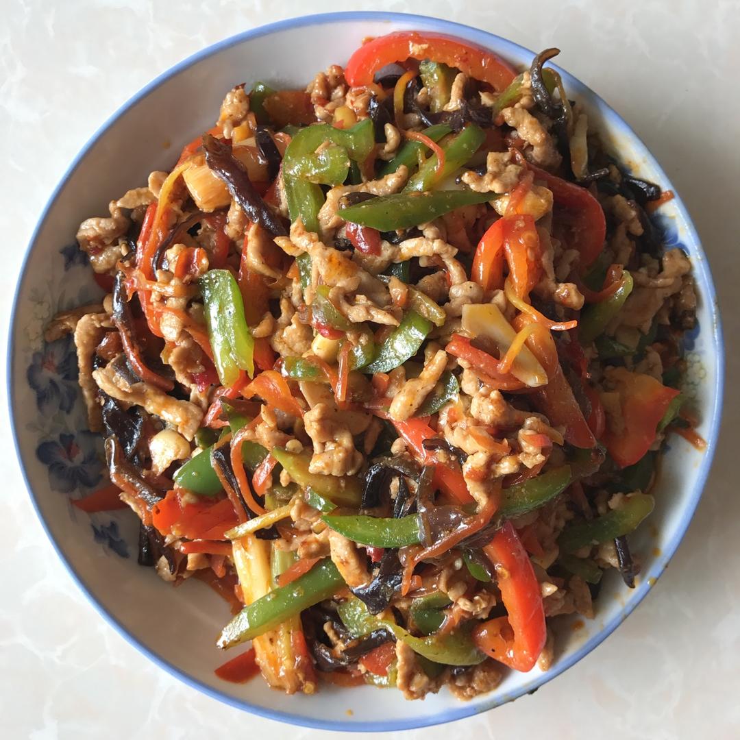 美食好评家做的鱼香肉丝