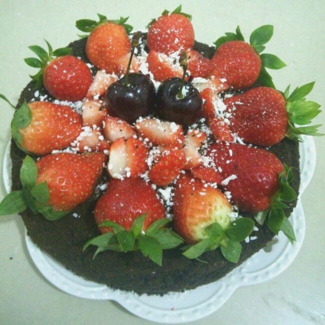 奥利奥水果奶油蛋糕