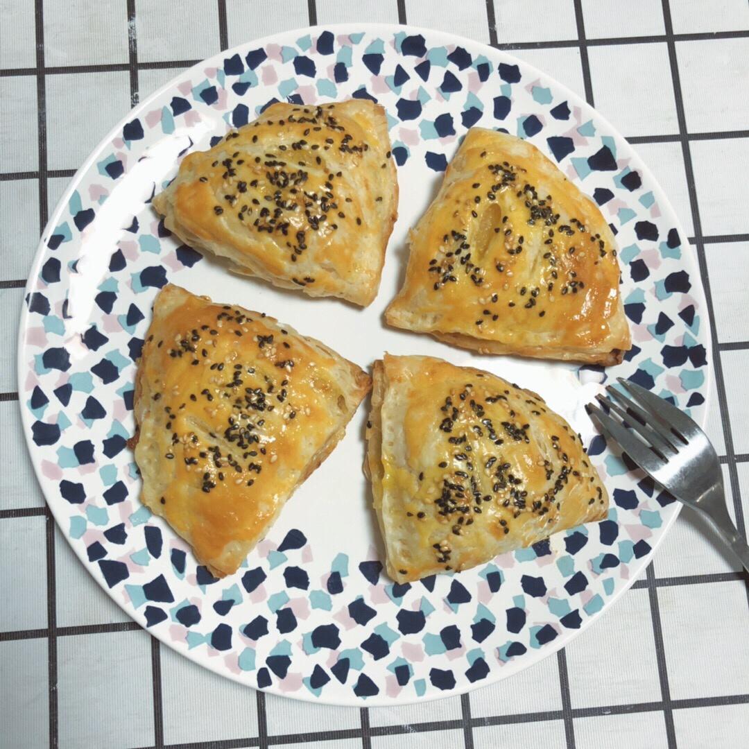 手抓饼版菠萝派（含自制菠萝馅）