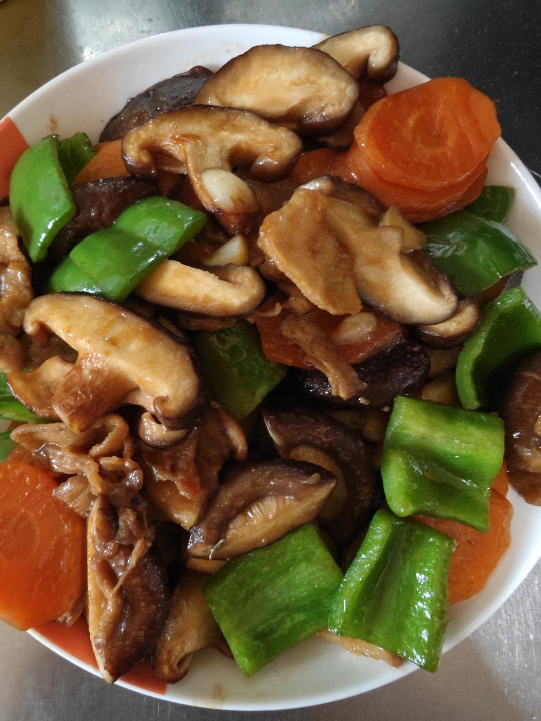 香菇炒肉｜贼香