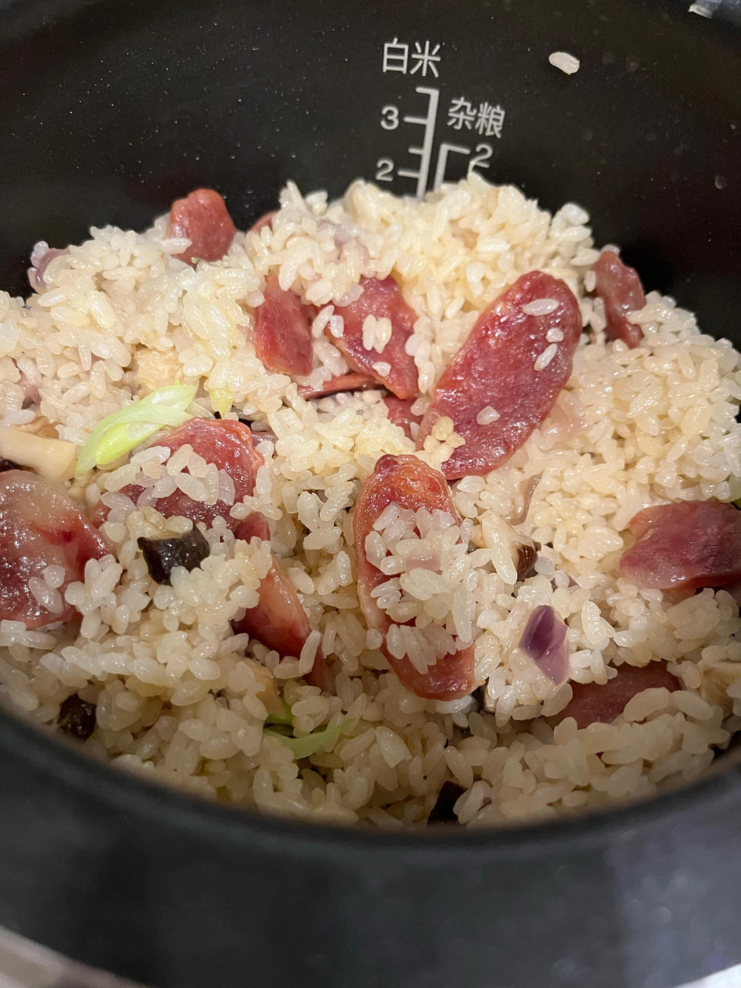 电饭煲版的煲仔饭