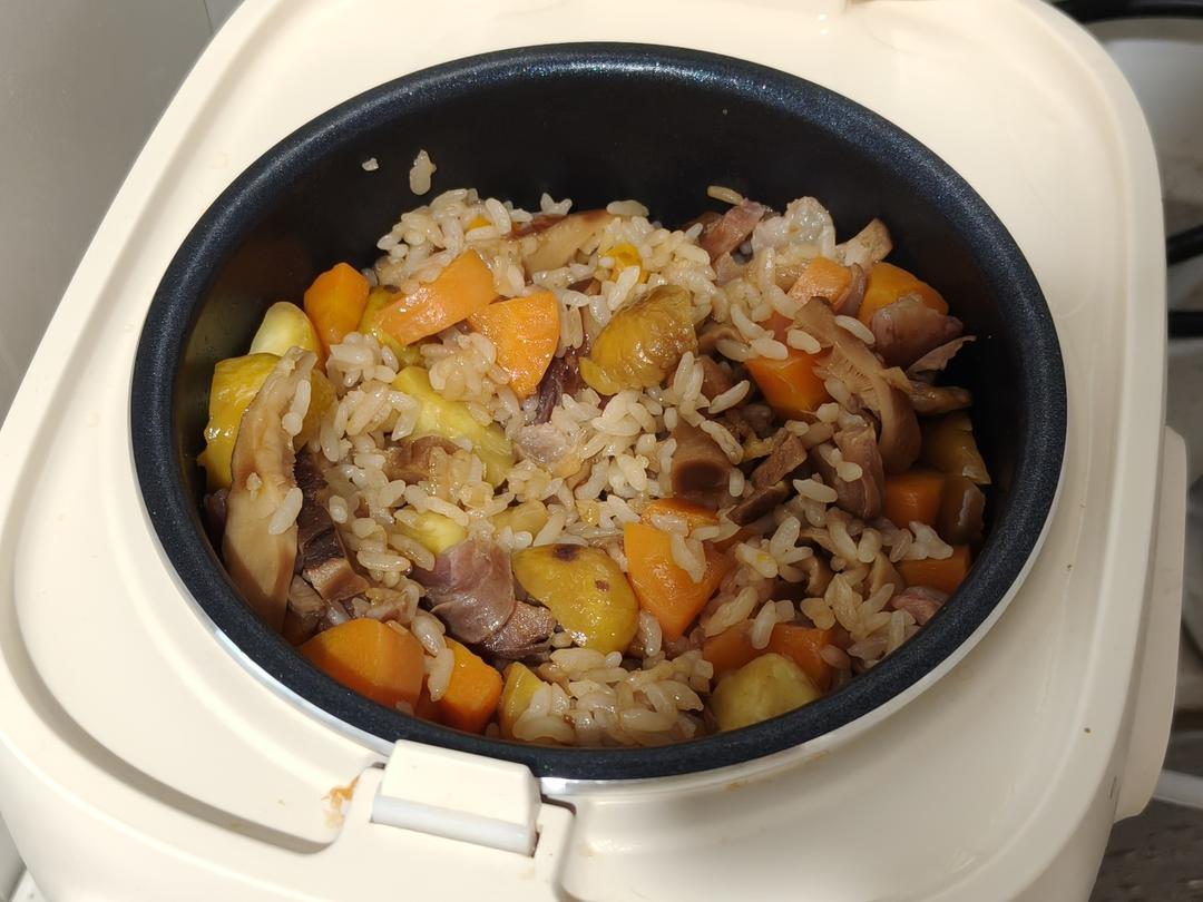 板栗焖饭