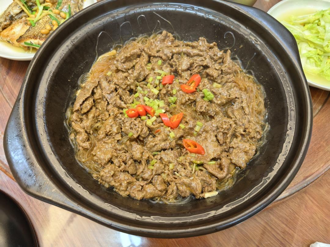 沙茶牛肉煲(潮汕味道)