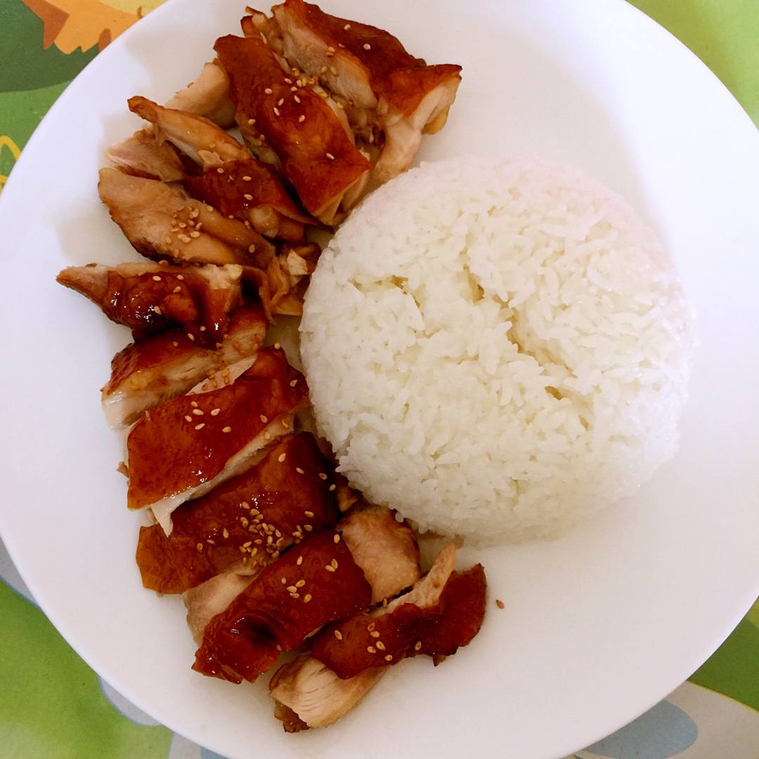 照烧鸡腿饭