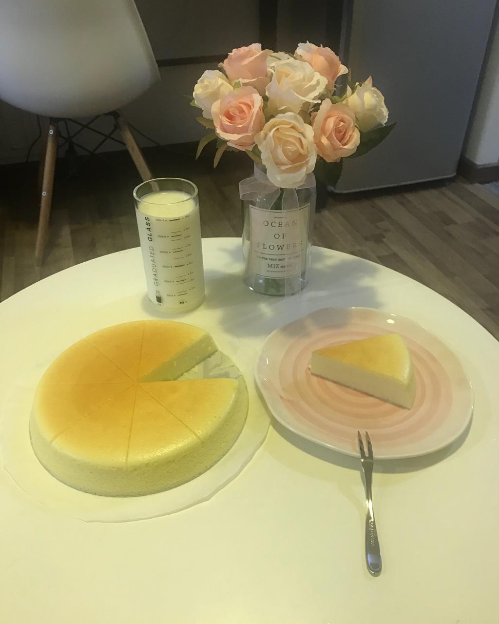 完美轻乳酪芝士蛋糕（不开裂、不回缩、不收腰、入口即融）